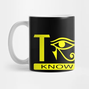 Truth Know Thyself Ankh Mug